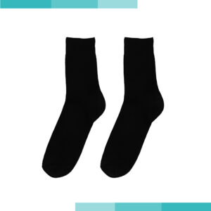 WA0008-紳士中筒襪(黑)